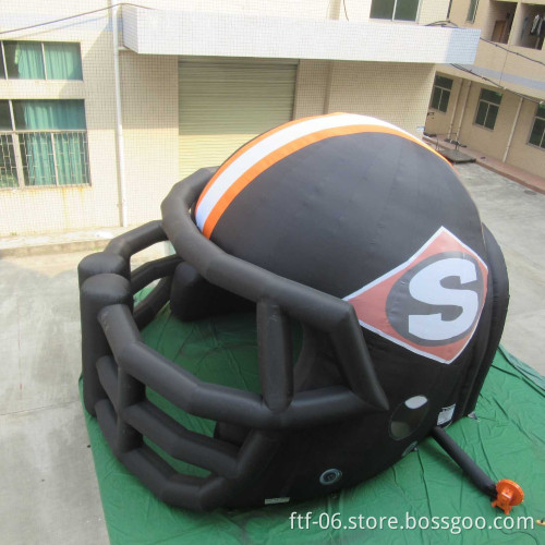 2015 Popular Inflatable Football Helmet Tunnel